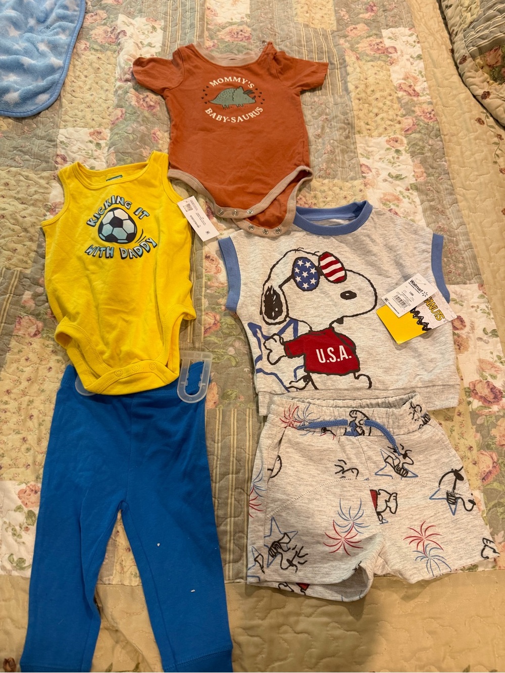 Lot of three nwts out fits Snoopy and Garanimals size 18 months